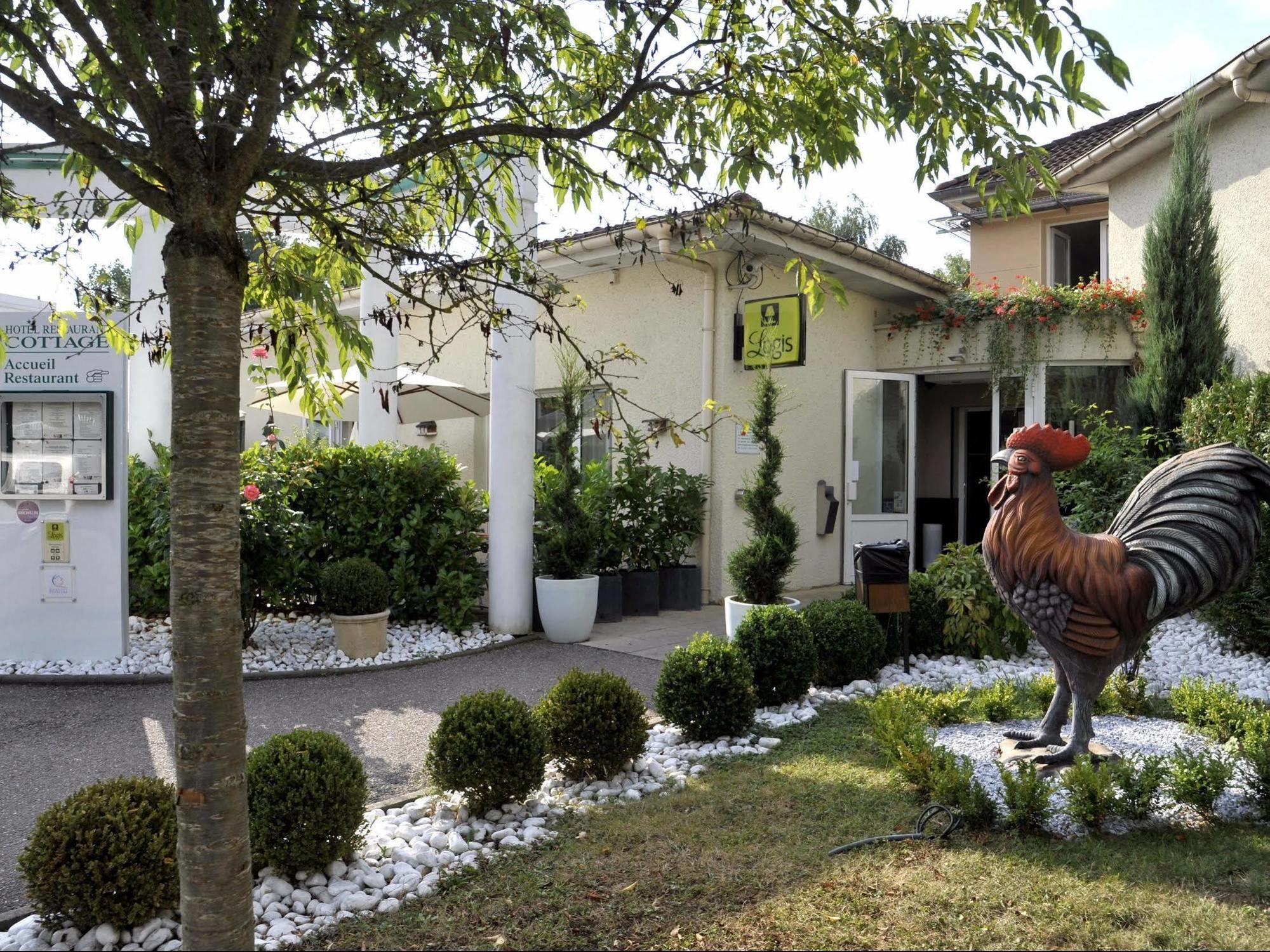 Logis Cottage Hotel Vandoeuvre-lès-Nancy Exterior foto